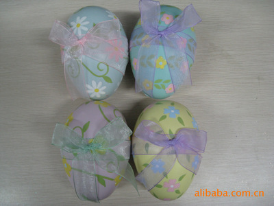 【供应复活节产品/工艺品/礼品 PE塑料彩蛋(图)】价格,厂家,图片,彩蛋,温州宏运工艺制品-